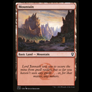 MTG Mountain Commander Legends: Battle for Baldur's Gate clb#464