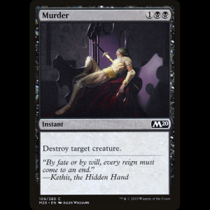 MTG Asesinato (Murder) Core Set 2020 m20#109