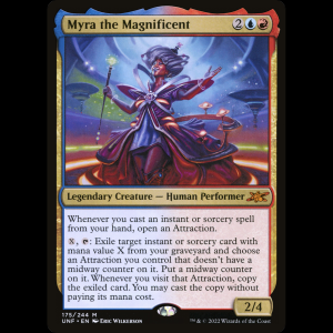 MTG Myra the Magnificent Unfinity unf#175