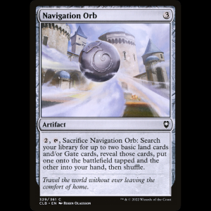 MTG Navigation Orb Commander Legends: Battle for Baldur's Gate clb#329