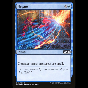 MTG Negar (Negate) Core Set 2020 m20#69