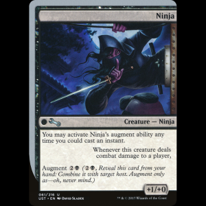 MTG Ninja Unstable ust#61