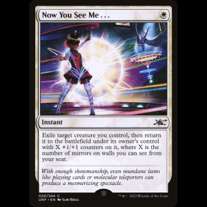 MTG Now You See Me . . . Unfinity unf#20