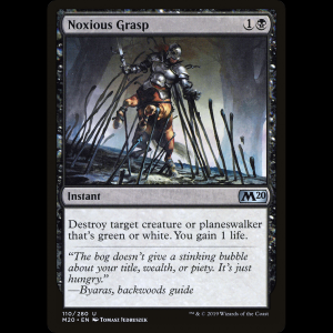MTG Sujeción letal (Noxious Grasp) Core Set 2020 m20#110