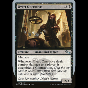 MTG Overt Operative Unstable ust#64