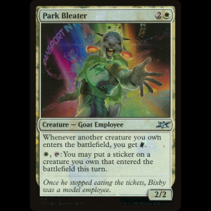 MTG Park Bleater Unfinity unf#307