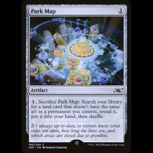 MTG Park Map Unfinity unf#190