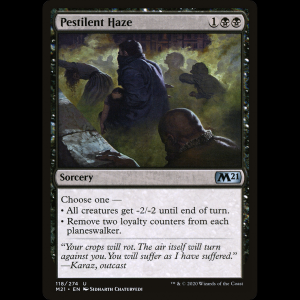 MTG Neblina pestilente (Pestilent Haze) Core Set 2021 m21#118