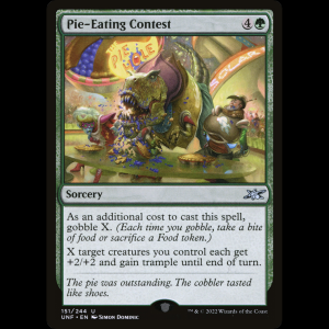MTG Pie-Eating Contest Unfinity unf#151