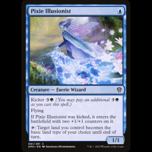 MTG Pixie ilusionista (Pixie Illusionist) Dominaria United dmu#61