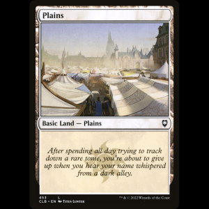 MTG Plains Commander Legends: Battle for Baldur's Gate clb#453