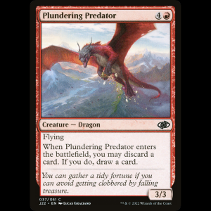 MTG Plundering Predator Jumpstart 2022 j22#37