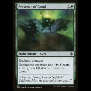 MTG Presence of Gond Starter Commander Decks scd#203