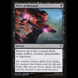 MTG El precio de la traición (Price of Betrayal) War of the Spark war#102