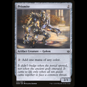 MTG プリズマイト (Prismite) War of the Spark war#242