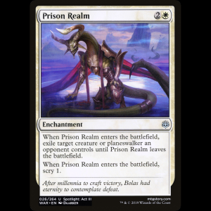 MTG 牢獄領域 (Prison Realm) War of the Spark war#26