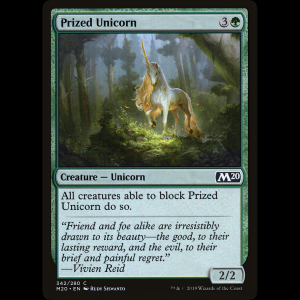 MTG Unicornio preciado (Prized Unicorn) Core Set 2020 m20#342