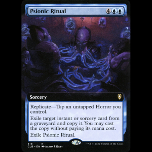MTG Psionic Ritual Commander Legends: Battle for Baldur's Gate clb#618