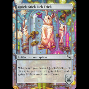 MTG Quick-Stick Lick Trick Unstable ust#199
