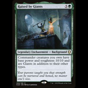 MTG Raised by Giants Commander Legends: Battle for Baldur's Gate clb#250