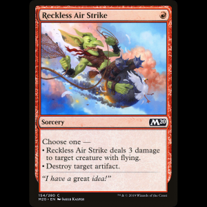 MTG Ataque aéreo temerario (Reckless Air Strike) Core Set 2020 m20#154