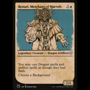 MTG Renari, mercader de maravillas (Renari, Merchant of Marvels) Commander Legends: Battle for Baldur's Gate clb#386