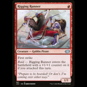 MTG Rigging Runner Jumpstart 2022 j22#81