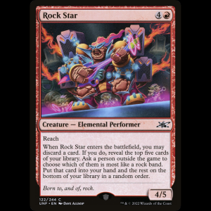 MTG Rock Star Unfinity unf#122
