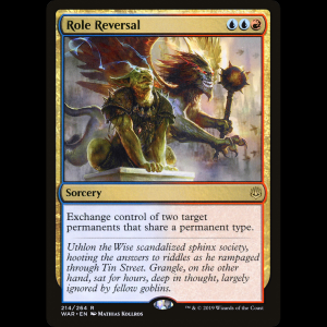 MTG 役割交代 (Role Reversal) War of the Spark war#214
