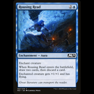 MTG Lectura estimulante (Rousing Read) Core Set 2021 m21#67