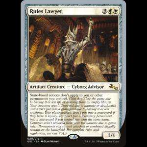 MTG Rules Lawyer Unstable ust#20
