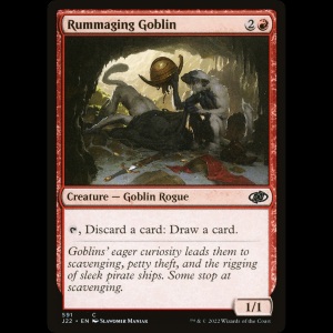 MTG Rummaging Goblin Jumpstart 2022 j22#591