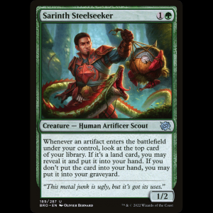MTG Buscacero de Sarith (Sarinth Steelseeker) The Brothers' War bro#189