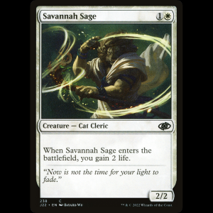 MTG Savannah Sage Jumpstart 2022 j22#238