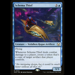 MTG Schema Thief March of the Machine Commander moc#24