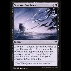 MTG Shadow Prophecy Dominaria United dmu#105