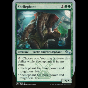 MTG Shellephant Unstable ust#121