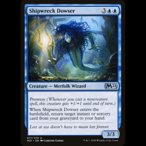 MTG Zahorí de naufragios (Shipwreck Dowser) Core Set 2021 m21#71