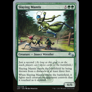 MTG Slaying Mantis Unstable ust#122