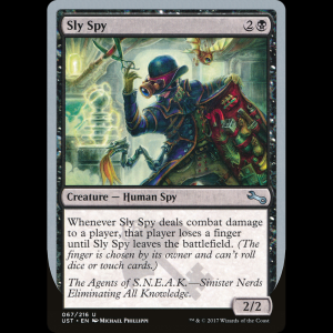 MTG Sly Spy Unstable ust#67c