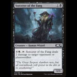 MTG Sorcerer of the Fang Core Set 2020 m20#114