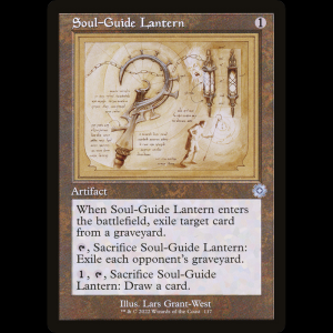 MTG Farol guía de almas (Soul-Guide Lantern) The Brothers' War Retro Artifacts brr#117