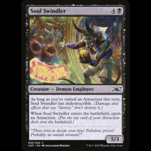 MTG Soul Swindler Unfinity unf#93
