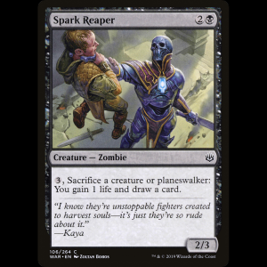 MTG Segador de chispas (Spark Reaper) War of the Spark war#106