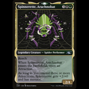 MTG Spinnerette, Arachnobat Unfinity unf#271