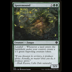 MTG Sporemound Starter Commander Decks scd#212