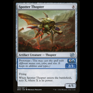 MTG Tóptero avistador (Spotter Thopter) The Brothers' War bro#80