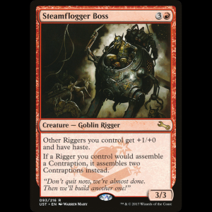 MTG Steamflogger Boss Unstable ust#93