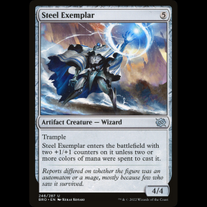 MTG Ejemplar de acero (Steel Exemplar) The Brothers' War bro#246