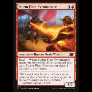 MTG Storm Fleet Pyromancer Jumpstart 2022 j22#608